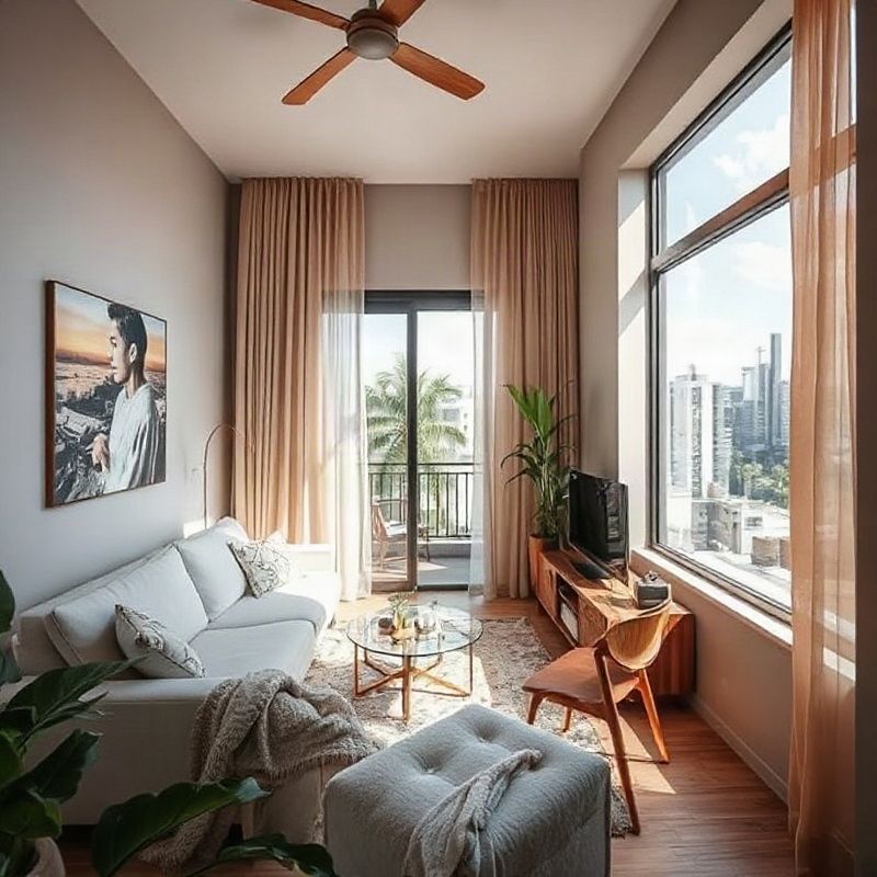 Professional measuring and noting features of an apartment in Salvador